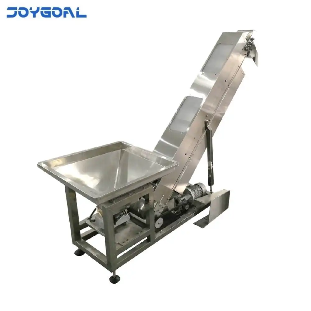 Ice cubes continuous bucket elevator conveyor   stainless steel bucket elevator price   grain bucket elevator