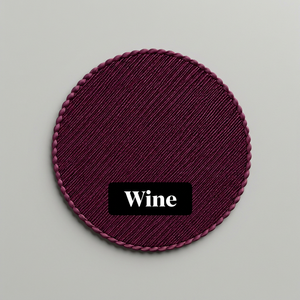 Tissu en polyester côtelé extensible texturé Valentino Wine pour vêtements de mode, robes, hauts et autres vêtements - Product Image 1