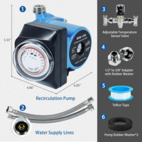 Pompe de circulation électrique LRS15-6-130DS 110 V avec minuterie pour le maintien de l'eau chaude domestique