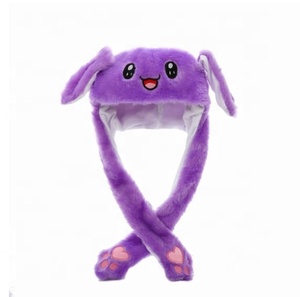 Mũ thỏ bông mềm mại hình thú dễ thương phong cách Hàn Quốc cho bé, có thể nhảy múa - Product Image 4