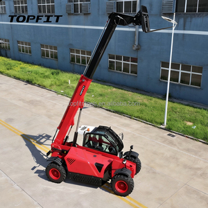 Chargeur télescopique diesel TOPFIT TR730 3 tonnes 76 kW pour la construction, capacité de la benne de 1,3 m, multifonction, haute efficacité - Product Image 6