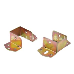 Connecteur de support de plateau en bois HC-019 en fer couleur zinc, durable pour support de poutre de lit - Product Image 2