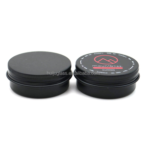 Envases cosméticos vacíos 20G 30g 60g plata oro negro metal aluminio vela tarro lata para cosméticos - Product Image 6