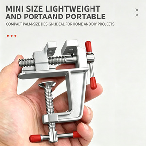 Mini Torno de Bancada Reforçado com Rotação 360 Graus para Joalheria, Artesanato, Modelismo e Ferramentas DIY - Product Image 4