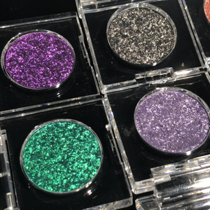 Nueva tendencia 2025 Glitter Shimmer Metallic Eyeshadow Extra Shine Pigmented Diamond Single Eyeshadow Talco <span class=keywords><strong>Free</strong></span> Vegan Cosmetics - Product Image 1