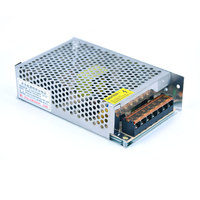 Fuente de Alimentación Conmutada Industrial MWISH S-50-12 50W 12V 4.2A, Carcasa Metálica, para PLC, Sensor, Relé, Gabinete de Control, Automatización