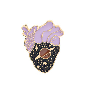 Emblema Presentes Anatômico Coração Esmalte Pinos Anatomia Médica Coração Broche para Doctor Nurse Lapel Pin - Product Image 6