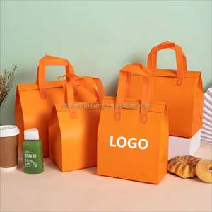 Bolsa Térmica Personalizada con Logotipo, Bolsa Aislante de Aluminio y Tela No Tejida para Entrega de Comida Caliente, Pasteles y Comida para Llevar - Product Image 1