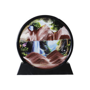 Vente en gros Horloge de sable mouvant pour ornement de peinture Horloge de sable créative pour <span class=keywords><strong>paysage</strong></span> et art <span class=keywords><strong>sablier</strong></span> pour décoration de la maison - Product Image 1
