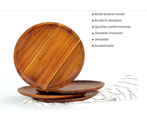 Sản phẩm hot keo Vòng gỗ tấm bằng gỗ tấm Dinner cho nhà bếp - Product Image 4