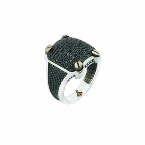 925K Sterling Silver Design <b>Men</b> <b>Ring</b> - Product Image 2