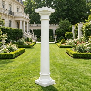 Prix de gros : Sculpture décorative moderne en pierre naturelle, <span class=keywords><strong>colonne</strong></span> romaine sculptée, design en marbre noir, pour escalier extérieur et <span class=keywords><strong>salon</strong></span> - Product Image 3