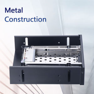 Unestech 2-Bay Metallgehäuse 2,5-Zoll SATA-Konverter Hot-Swap 9,5mm Festplatten Mobile Rack-Gehäuse - Product Image 6