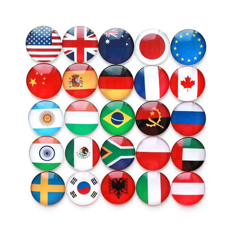 Изображение на заказ, флаг страны, Круглый прозрачный стеклянный купол, кабошон, ювелирные изделия, подвески с рамкой и стеклянным кабошоном