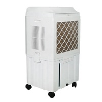 Ventilateur de refroidissement par évaporation à moteur en cuivre pur, grand angle, forte puissance, avec minuterie 24h, pour la maison et le bureau