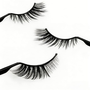 Fluffy 40D 10-16mm Mixed Length Pre-Cut Segmented Soft Faux Mink Handmade DIY Volume <b>Cluster</b> Eyelashes - Product Image 2