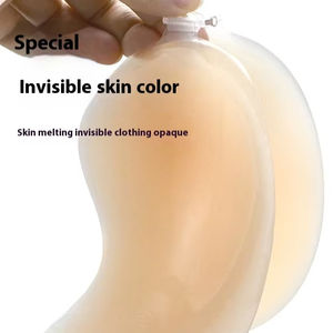 Silikon Mango Brust Patch Solid Push-Up Unsichtbarer selbst klebender BH für kleine Brust Träger loser Sexy Sticky BH für Hochzeits kleid - Product Image 3
