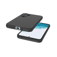 Coque de téléphone en TPU souple noir mat pour Samsung Galaxy A24 A34 A54 5G A14 A04E A13 A03 housse de téléphone portable avec protecteur d'appareil photo.