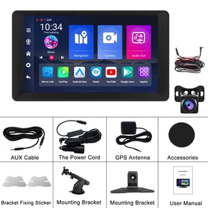 Hikity Écran Carplay sans fil Android 9 "8 Core 4 + 64G DVR Android CarPlay Android Auto WIFI Support <span class=keywords><strong>Netflix</strong></span> Youtube GPS OEM - Product Image 5
