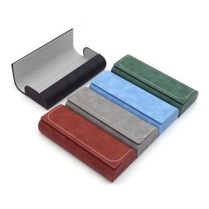 Wholesale Eyewear Accessories Bulk Large Sunglasses Hard <b>Case</b> Iron Embossing Recycled Materials Elder Reading Matt Lamination - Product Image 1