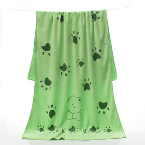 Yx कारखाने थोक त्वरित-शुष्क और अवशोषित मुद्रित कार्टून स्विमिंग डिजाइन माइक्रोफाइबर बड़े स्नान समुद्र तट तौलिया - Product Image 6