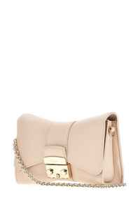 กระเป๋าดีไซน์เนอร์สไตล์ซองจดหมายกระเป๋าแป้งสีชมพูแบบสะพายข้างขนาดเล็กจาก Furla Metropolis - Product Image 2