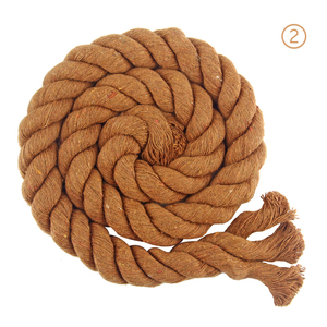 3 sợi màu 20mm xoắn mềm đan bông dây 4mm 5mm - Product Image 3