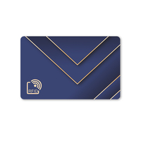 Carte NFC intelligente personnalisée ISO 14443 a RFID NTAG 216 Cartes de visite NFC en PVC