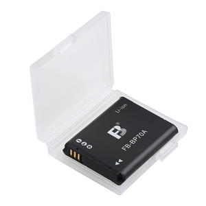 Blackshark Stock batería digital recargable de iones de litio FB BP 70A para cámara <span class=keywords><strong>Samsung</strong></span> ES65 ES70 ST60 PL120 MV800 <span class=keywords><strong>5X</strong></span> - Product Image 3