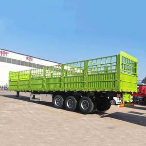 Semi-remorque à ridelles à trois essieux 40-60T avec châssis renforcé pour le transport longue distance et les entreprises de logistique - Product Image 5