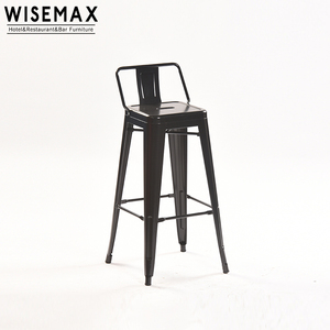 WISEMAX MEUBLES Restaurant Maison Matériau Métallique Chaise <span class=keywords><strong>de</strong></span> <span class=keywords><strong>Bar</strong></span> Industrielle Vintage Empilable <span class=keywords><strong>Tabouret</strong></span> <span class=keywords><strong>de</strong></span> <span class=keywords><strong>Bar</strong></span> Prix <span class=keywords><strong>Moins</strong></span> <span class=keywords><strong>Cher</strong></span> - Product Image 6