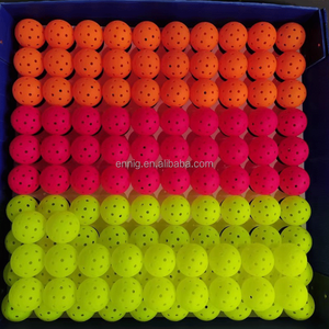 ENNIG PK4026, la Primera Pelota de Entrenamiento de Pickleball del Mundo con Orificios Grandes y Pequeños, Durabilidad Prolongada y Estabilidad - Product Image 1