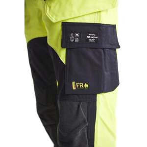 BLAKLADER - 158915123389C52 Pantalones inherentes multinorm Amarillo/Azul marino-EAN 7330509625569 ROPA DE TRABAJO RESISTENTE A LLAMAS - Product Image 4