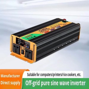เครื่องจ่ายไฟสำหรับยานพาหนะกลางแจ้ง 1500W คลื่นไซน์ สำหรับเครื่องปรับอากาศในบ้าน มอเตอร์เดี่ยว รุ่น HJ-3000S-L Electri HJ-3000S-L Sine - Product Image 6