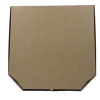 Caja de Pizza Ecológica de Cartón Kraft con Estructura Resistente y Superficie Laminada Mate