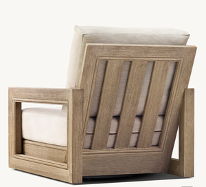 Mobilier d'extérieur Sassanid Most Wanted Chaise longue Costa <span class=keywords><strong>en</strong></span> teck au design rétro haut de gamme - Product Image 5