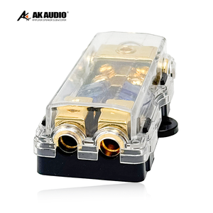 Porte-fusible ANL en ligne 4 canaux classe AB 12-36V AK-F03 100A pour amplificateur audio de voiture avec voyant LED - Product Image 4