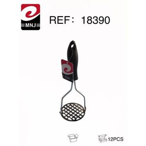 MNJ Pressa per patate con manico in rete di acciaio inossidabile, confezione da 12 pezzi, utensile da cucina - Product Image 3