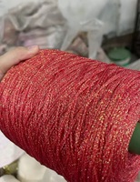 250g Metallic Yarn for Hand Knitting Shinny Hollow Knit Yarn Fly Tying Material Nymph Body Material Crystal Flash Braid