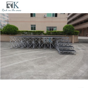 Aluminum Alloy <b>Stage</b> <b>Platform</b> Minimalist Design Detachable Spider Riser <b>Stage</b> - Product Image 3