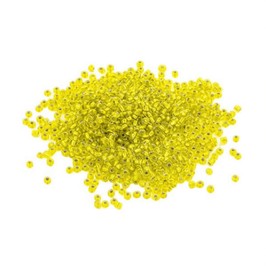 Ilan Abalorios Perline a Forma di Riso 4mm Oro Brillante 50g - Product Image 2