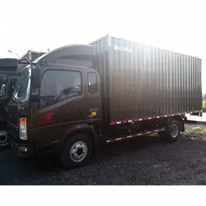 SINOTRUK HOWO 4X2 LHD/RHD Cargo Box Van Truck Price