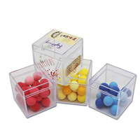 Sanada — mini Cube boîte de rangement transparente en acrylique, nouveau Design, usine chinoise, petit présentoir en plastique, vitrine anti-poussière,