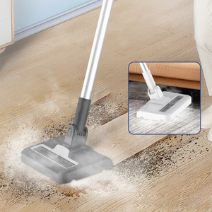 <span class=keywords><strong>Nettoyeur</strong></span> <span class=keywords><strong>vapeur</strong></span> électrique professionnel pour sols humides et secs avec tête de brosse flexible à 180°, usage domestique, 1500W, double brosse - Product Image 1