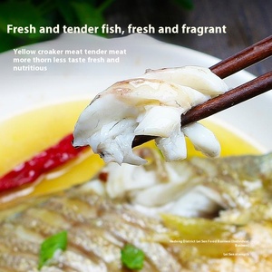 Taze canlı büyük sarı Croaker deniz balığı 2.5kg barbekü taze dondurulmuş ticari kullanım küçük sarı Croaker deniz ürünleri toptan - Product Image 5