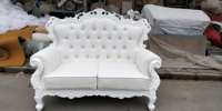Eventfur blanc mariage baroque 7 places canapé ensemble luxe ensembles