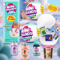 Lot de Mini-Réfrigérateurs ZU RU Originaux en Forme de Boule pour Remplir le Réfrigérateur, Boîte Mystère, Jouets Décoratifs pour Enfants, Cadeaux
