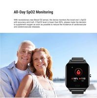 Nouvelle montre connectée intelligente pour personnes âgées avec fonction d'appel d'urgence, suivi GPS, ECG, fréquence cardiaque, équipement de santé SOS 4G