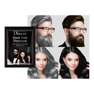 <span class=keywords><strong>Shampoo</strong></span> colorant capillaire noir au collagène <span class=keywords><strong>Disaar</strong></span> avec huile d'argan, couvre les cheveux gris, shampooing changeant de couleur pour hommes et femmes - Product Image 5