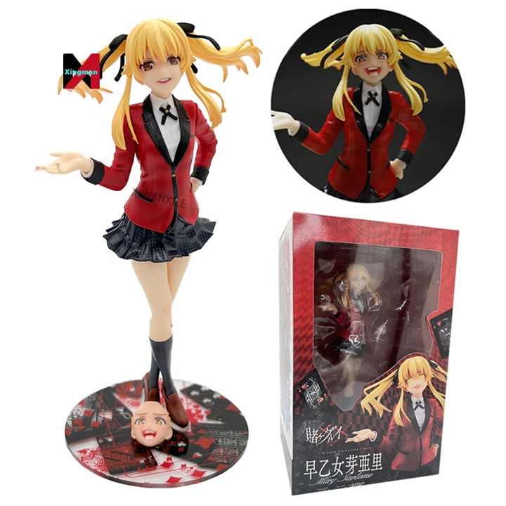 Japanese Anime  Kakegurui Yumeko Jabami Meari Saotome Mary Saotome/Jabami Yumeko Costume Kakegurui Figure Cosplay